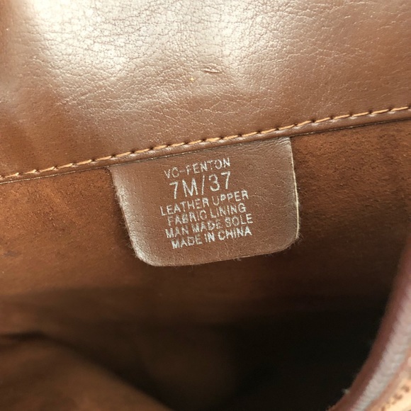 ❤️ VINCE CAMUTO RIDING buckle boots- brown size 7 - Picture 7 of 8